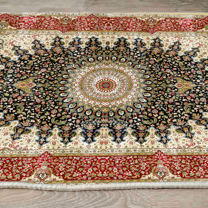 Conceptum Els1830 Alfombra de Terciopelo 80 x 120 cm Multicolor